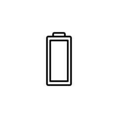 Battery icon. battery charging sign and symbol. battery charge level