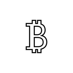 Bitcoin icon. bitcoin sign and symbol. payment symbol. cryptocurrency logo