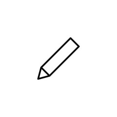 Pencil icon. pen sign and symbol. edit icon vector