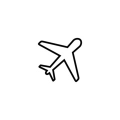 Plane icon. Airplane sign and symbol. Flight transport symbol. Travel sign. aeroplane