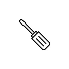 Screwdriver icon.tools sign and symbol