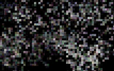 Fototapeta premium Dark Silver, Gray vector template with crystals, rectangles.