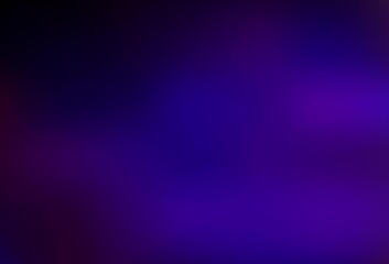 Dark Purple vector blur pattern.