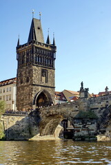 Obraz premium Charles Bridge in the Old Town, Prague, Czech Republic
