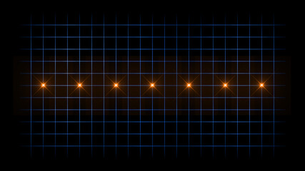Colorful light flare and light grid graphic background material_02
