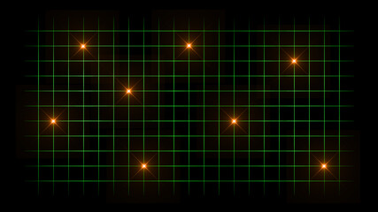 Colorful light flare and light grid graphic background material_01