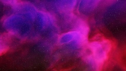 Space background with realistic nebula and shining stars. Colorful cosmos with stardust and milky way. Magic color galaxy. Infinite universe and starry night. 3d render