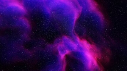 Space background with realistic nebula and shining stars. Colorful cosmos with stardust and milky way. Magic color galaxy. Infinite universe and starry night. 3d render