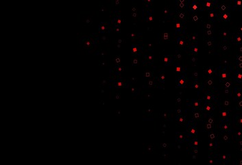 Dark Red vector cover with polygonal style.