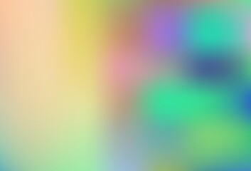 Light Blue, Yellow vector blurred shine abstract pattern.