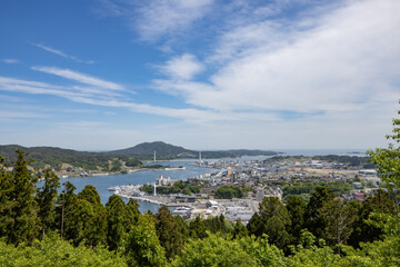 《宮城県・気仙沼》安波山からの眺望