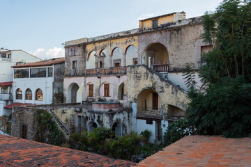 Edificio abandonado de Taxco.