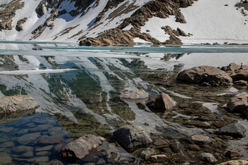 river in the mountains