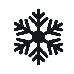 christmas snowflake on white background