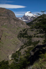 landscape with clouds