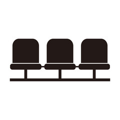 stadium tribune icon vector illustration sign
