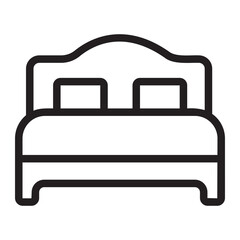 bed line icon