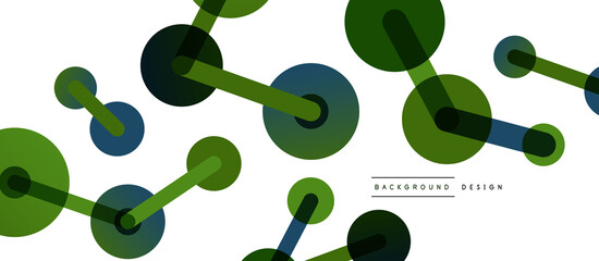 Network concept abstract background. Dots connection. Big data idea. Business template for wallpaper, banner, background or landing