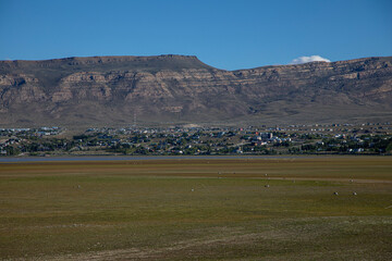 Fototapeta premium landscape with mountains