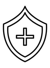 Obraz premium protection shield design