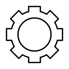 gear wheel icon image