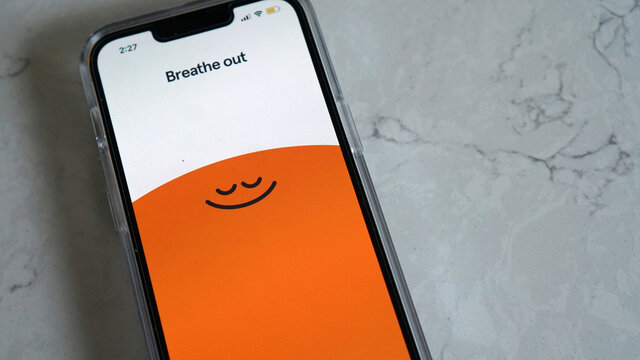Using The Headspace App For Mindful Breathing And Guided Meditation