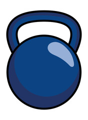 gym kettlebell icon