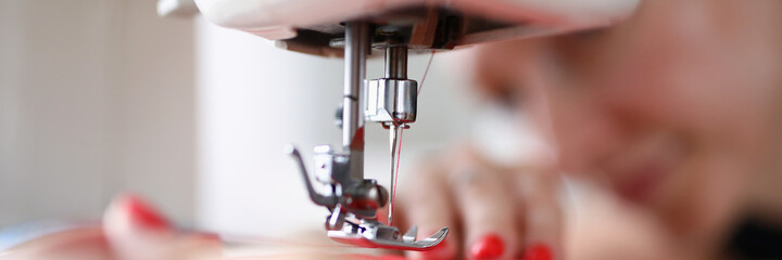 Talented female with manicure