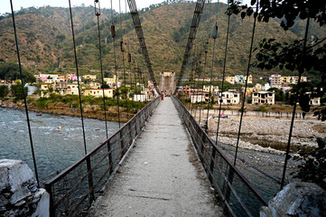 Fototapeta premium bridge inside view of india .