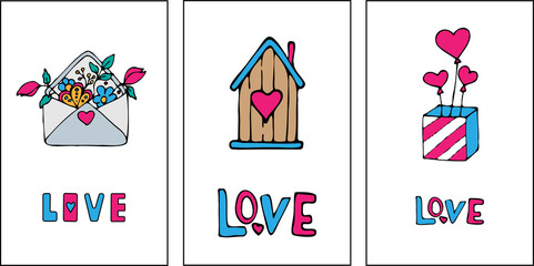 greeting cards labels for valentine's day valentine's day