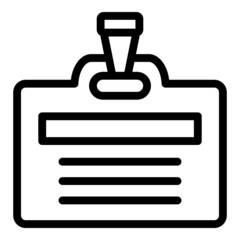 Loyalty card icon outline vector. Customer program. Online service