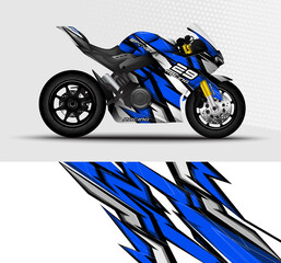 Motorcycle Sportbikes wrap decal and vinyl sticker design