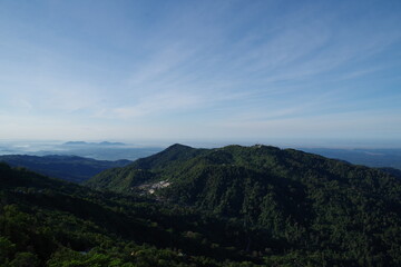 ミャンマー　チャイティーヨーパゴダからの景色