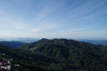 ミャンマー　チャイティーヨーパゴダからの景色
