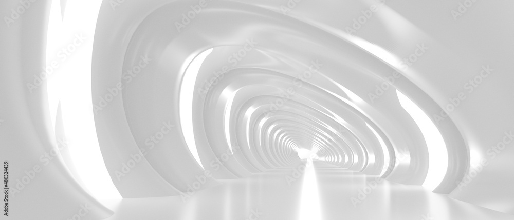 Poster modern interior design architecture background - 3d rendering