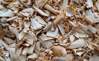 shavings background