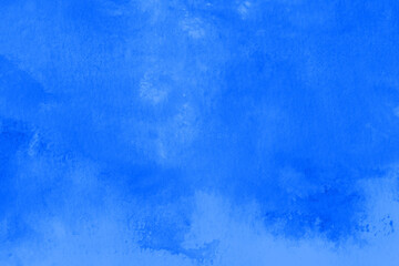 Fototapeta na wymiar 青色の水彩背景