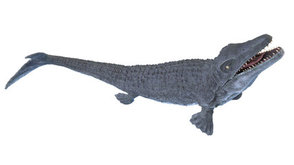 3d rendered illustration of a Mosasaurus