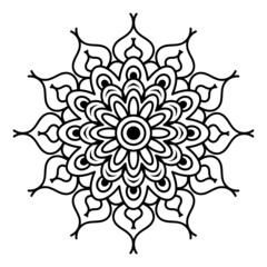 Mandala vector and line art. Black and white flower mandalas. Handmade, mandala vector background.
Islam, Arabic, Indian, Ottoman motifs.