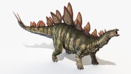 3d rendered illustration of a Stegosaurus © Sebastian Kaulitzki