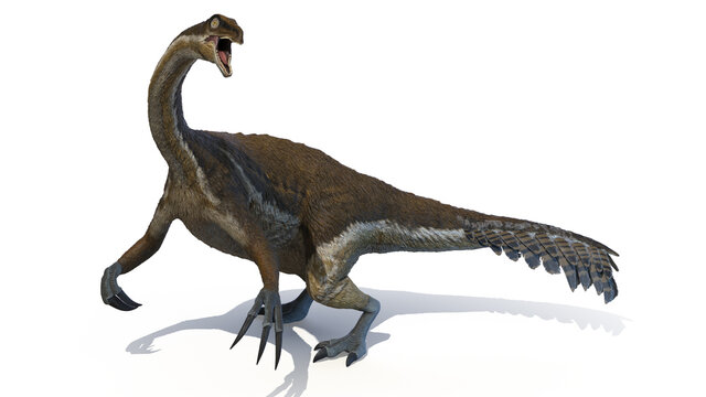 3d rendered illustration of a Therizinosaurus