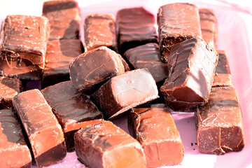 sweets candy bar chocolate and truffle