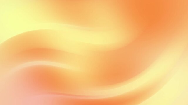 流れるようなオレンジ色の流体壁紙背景　秋　お祝いイメージカラー