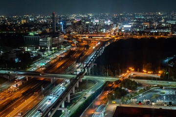 Fototapeta premium city at night