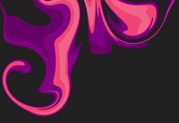 Abstract background with gradient oil painting texture pattern and some copy space area