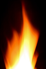 炎と黒背景