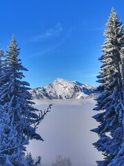 montagne en hiver - saint pierre de chartreuse
