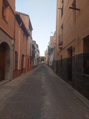 Obraz premium narrow street in old town
