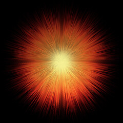 view of star gate lights in the dark cosmos sky, exploding star