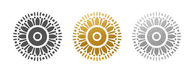 Beautiful Mandala Ornament - Vector Set